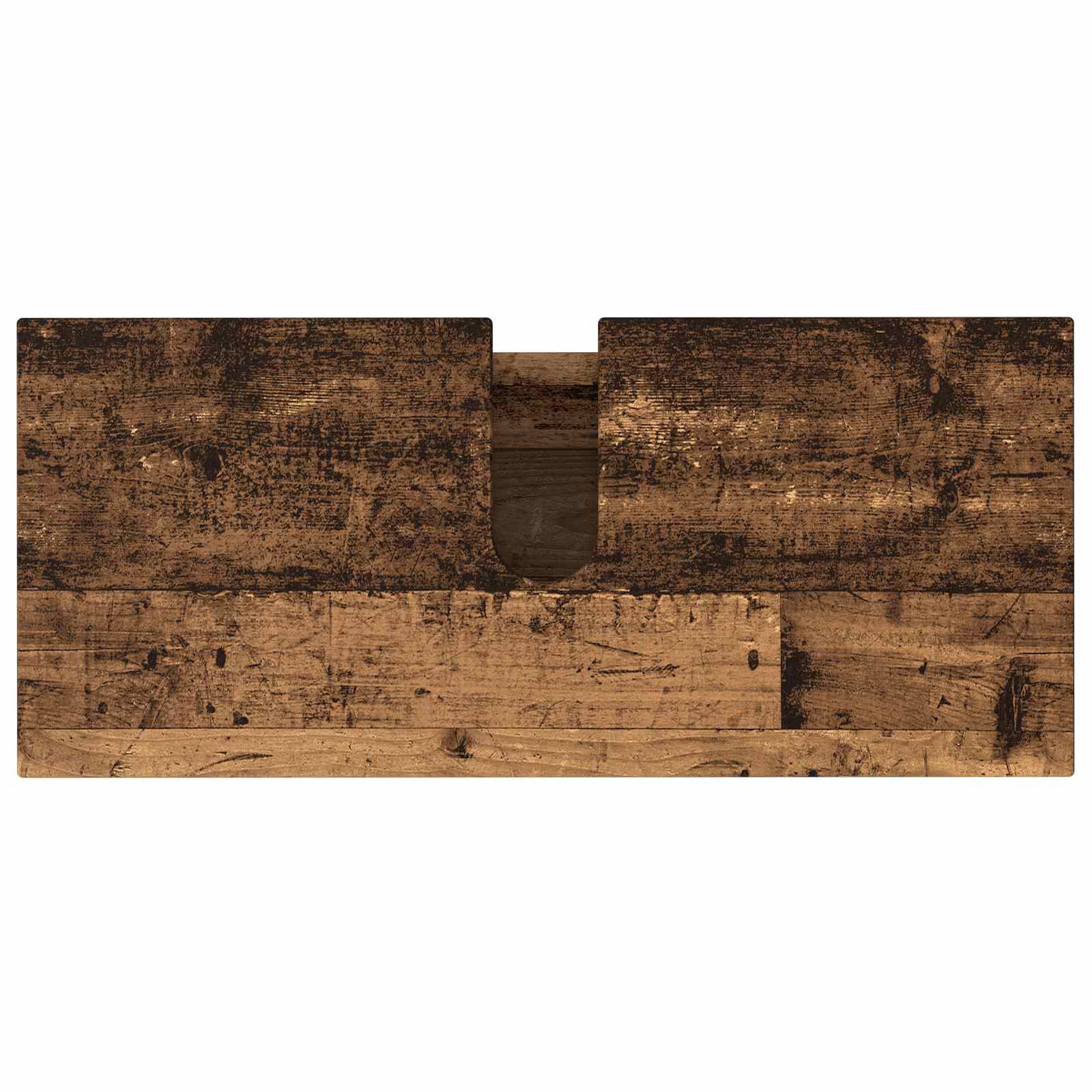 Toaletna jedinica Staro drvo 80 x 35 x 60 cm Konstruirano drvo