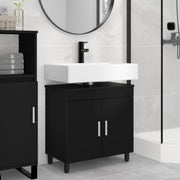 Toaletna jedinica Crna 60 x 35 x 60 cm Konstruirano drvo