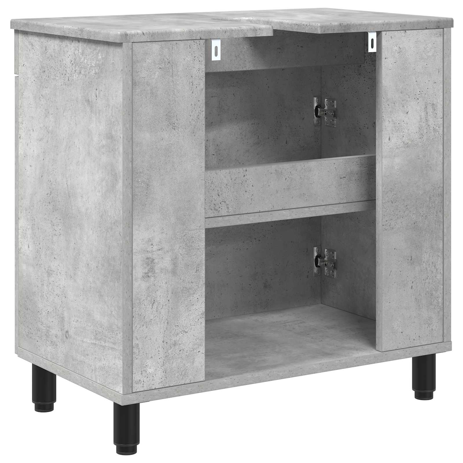 Toaletna jedinica Betonska siva 60 x 35 x 60 cm