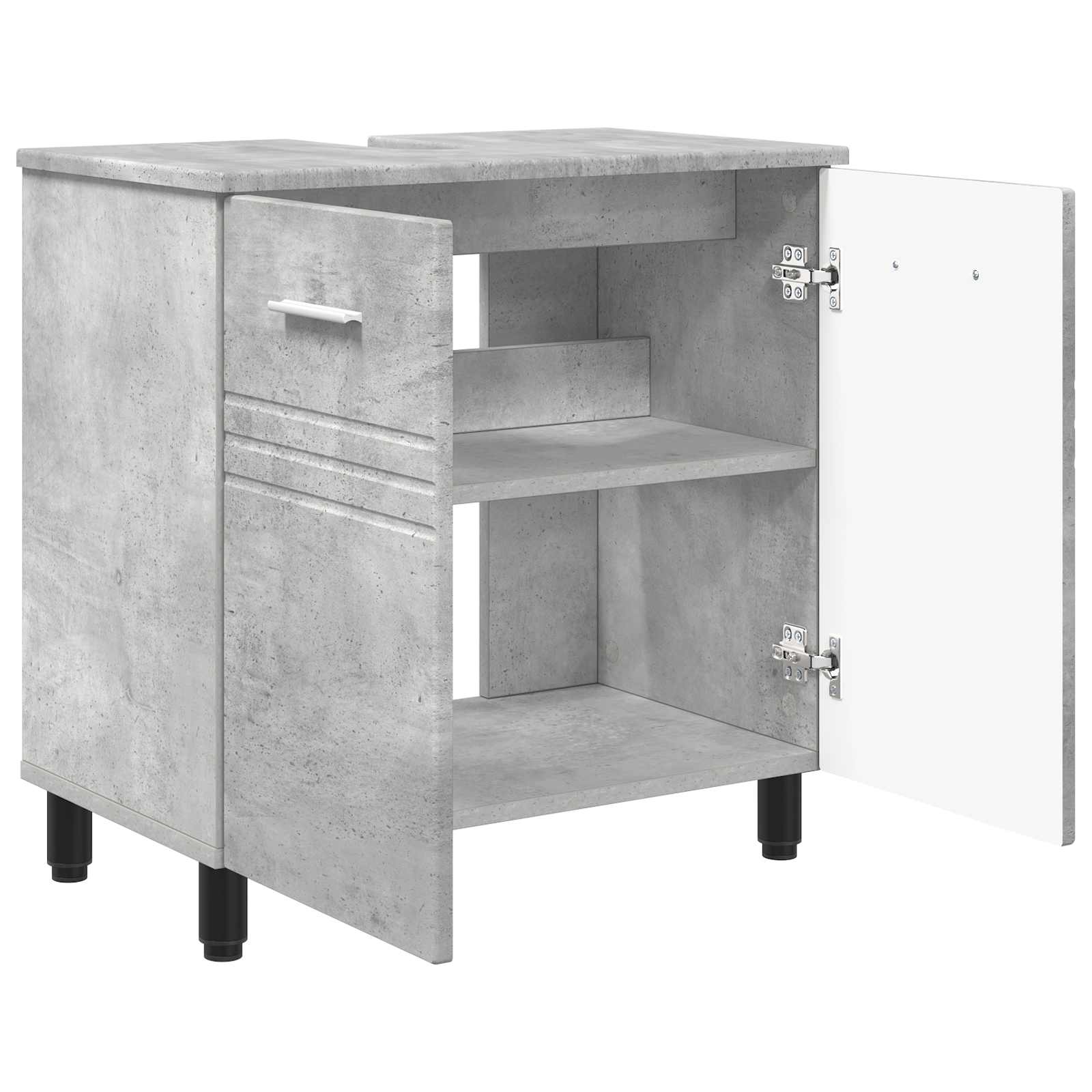 Toaletna jedinica Betonska siva 60 x 35 x 60 cm