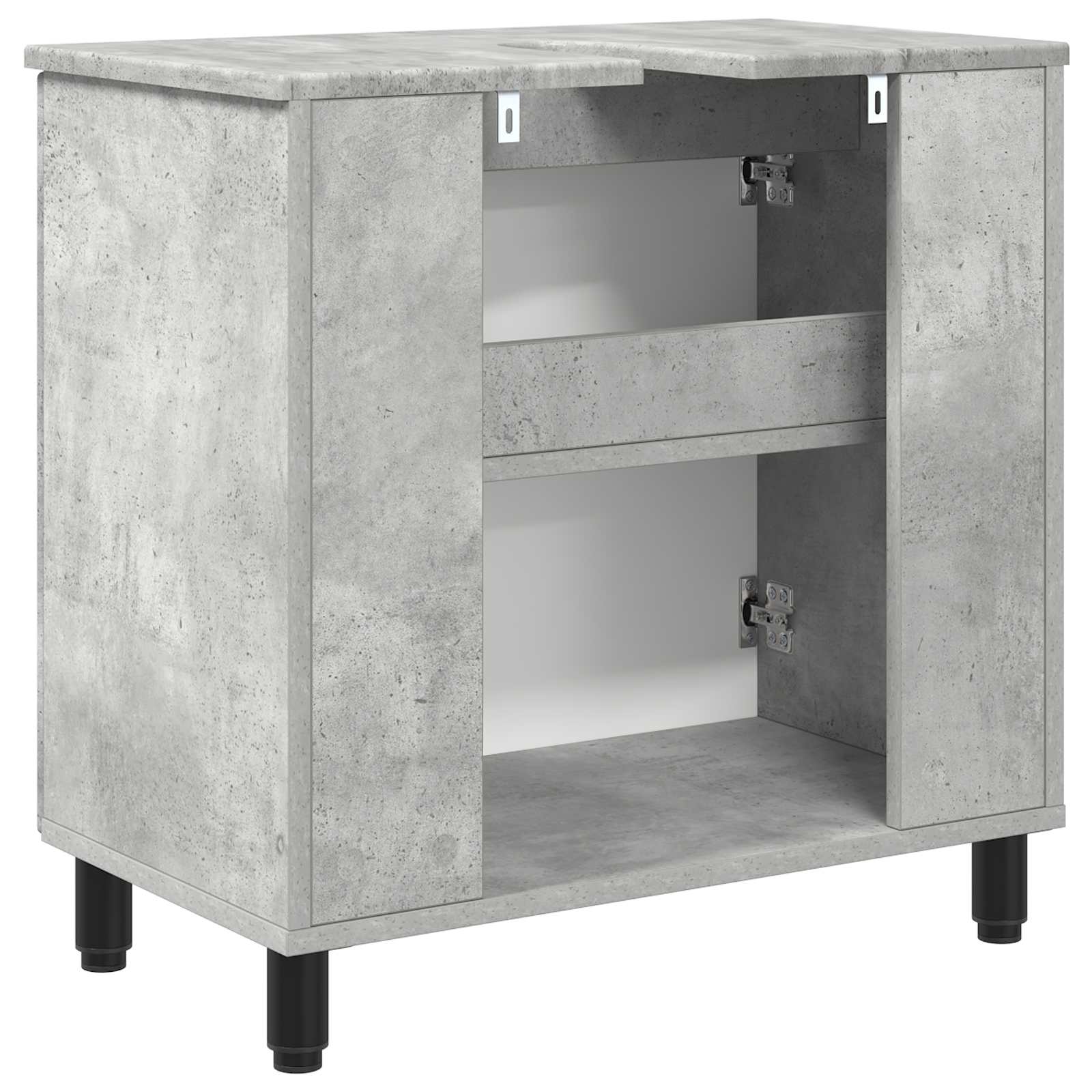 Toaletna jedinica Betonska siva 60 x 35 x 60 cm