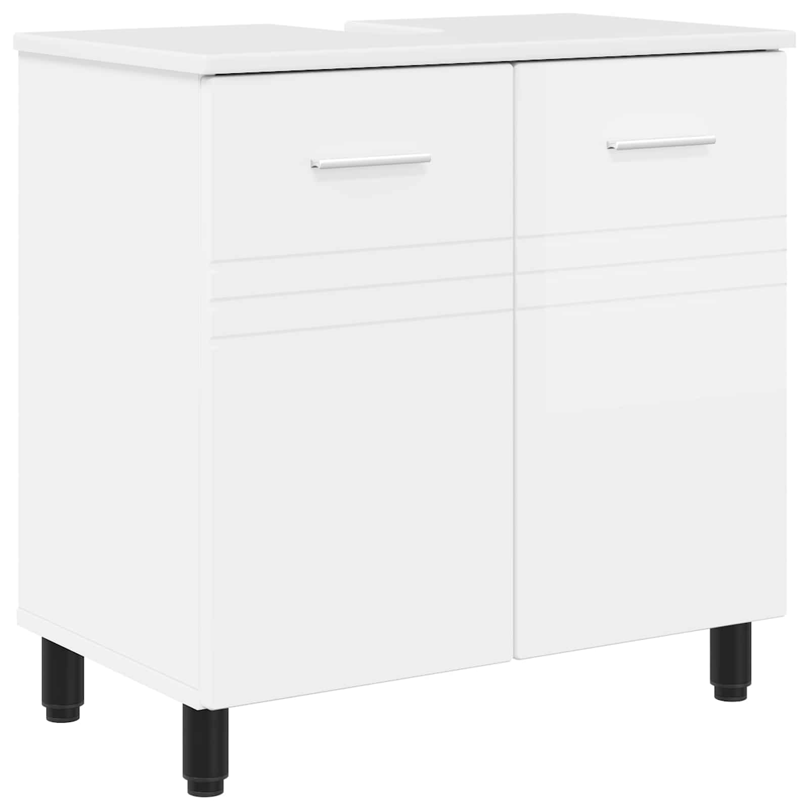 Toaletna jedinica Bijela visokog sjaja 60 x 35 x 60 cm