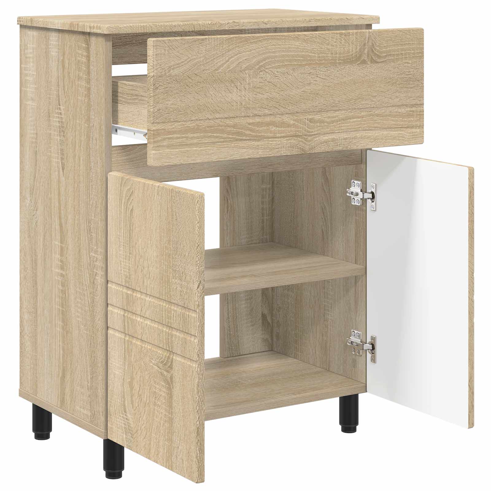 Toaletna jedinica Hrast sonoma 60 x 35 x 80 cm