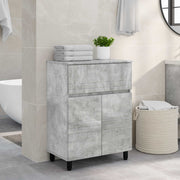 Toaletna jedinica Betonska siva 60 x 35 x 80 cm