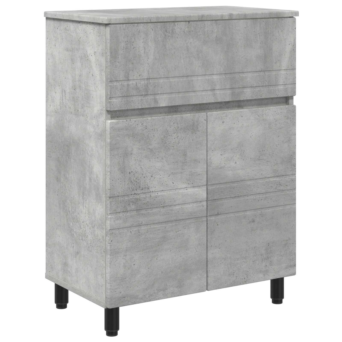 Toaletna jedinica Betonska siva 60 x 35 x 80 cm