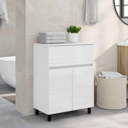 Toaletna jedinica Bijela visokog sjaja 60 x 35 x 80 cm