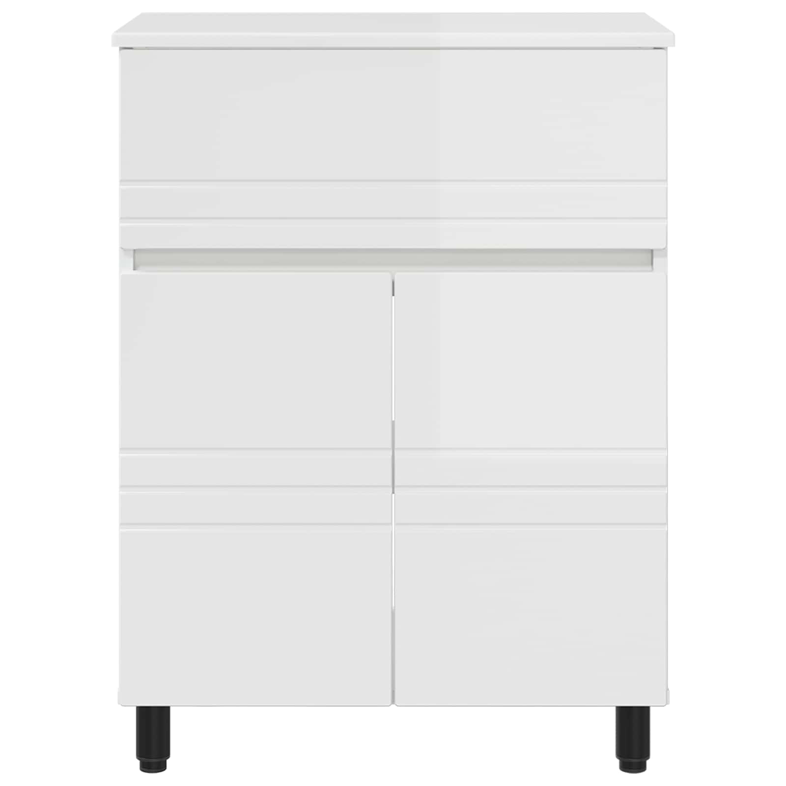 Toaletna jedinica Bijela visokog sjaja 60 x 35 x 80 cm