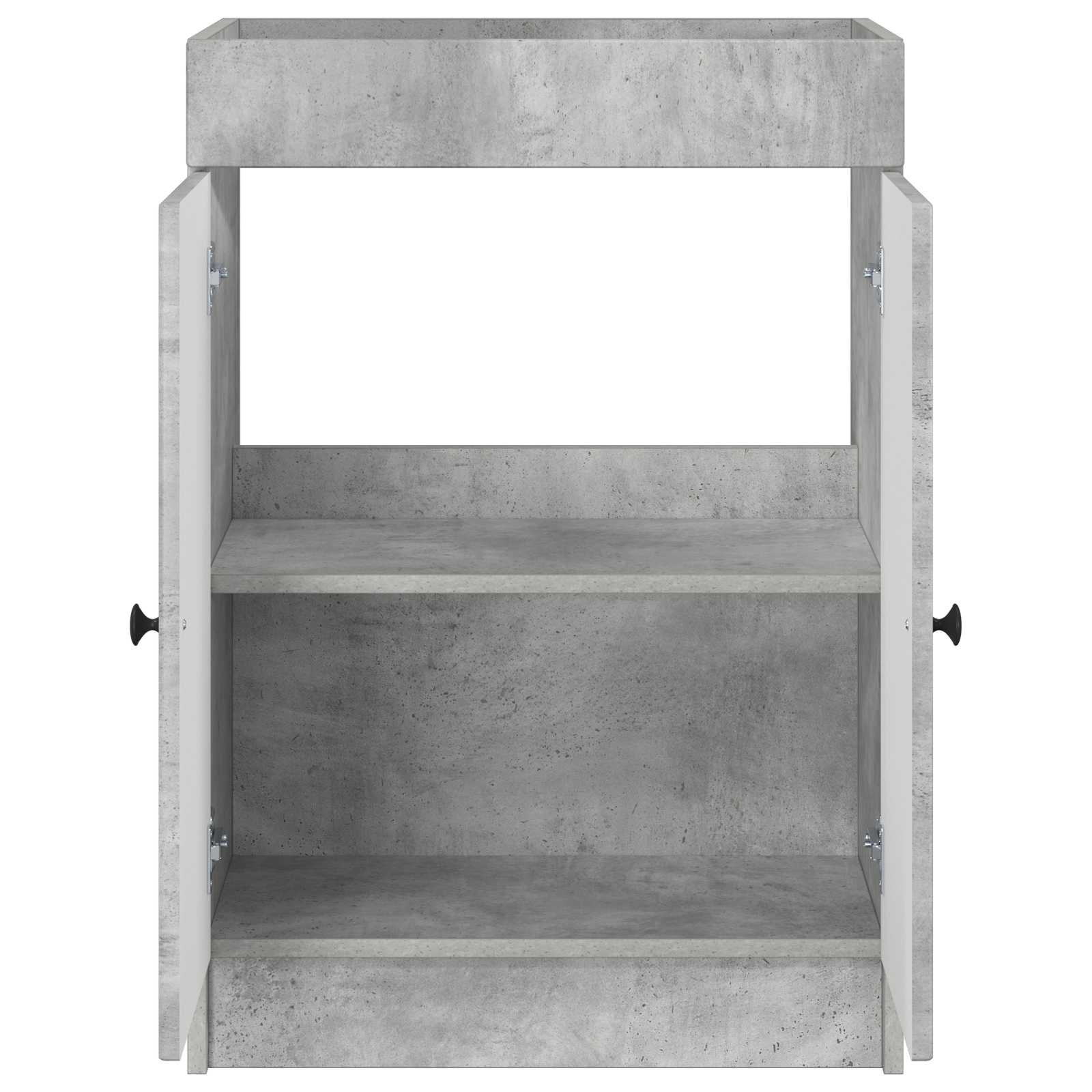 Ormarić ispod umivaonika Betonska siva 78,5 x 37,5 x 81 cm