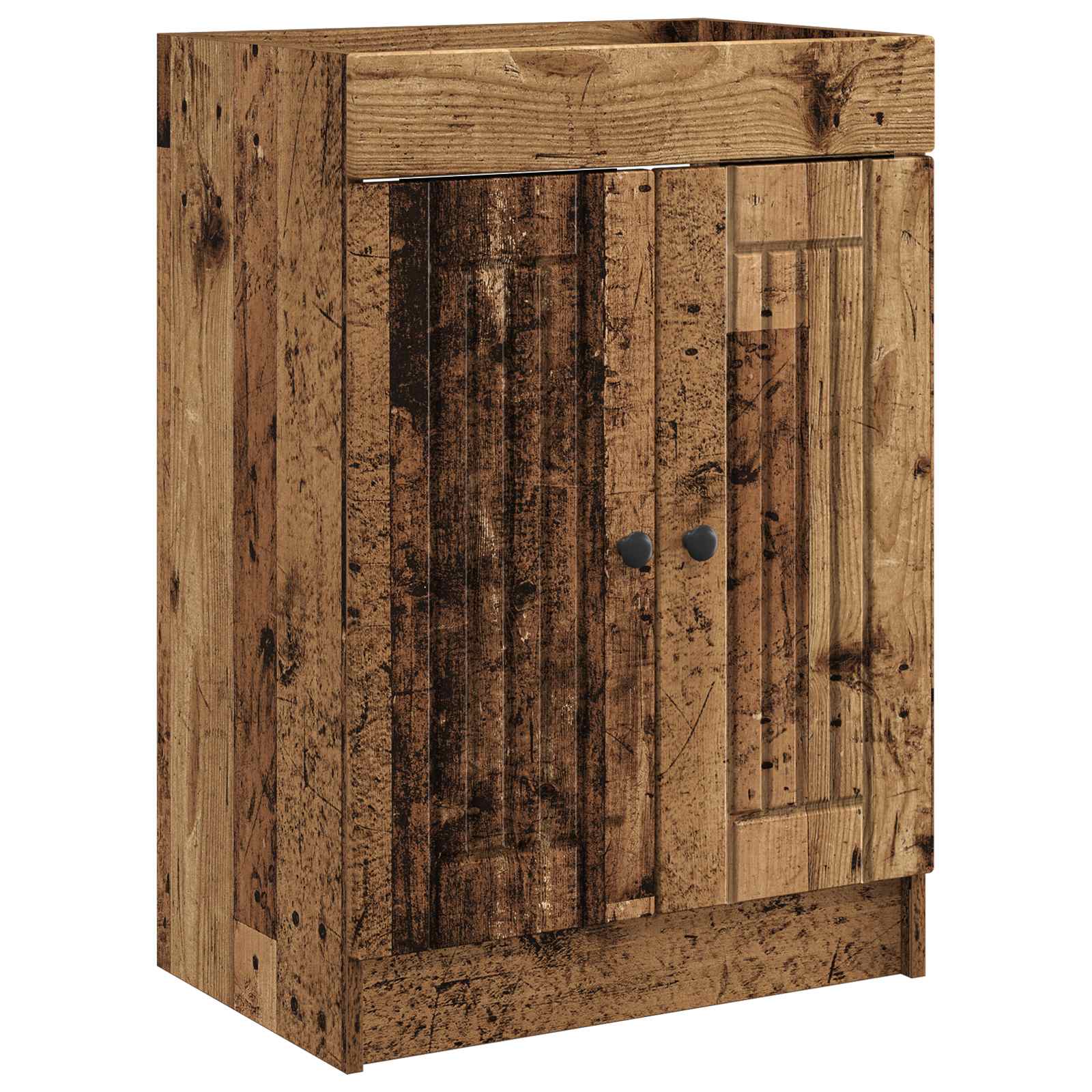 Ormarić ispod umivaonika Staro drvo 78,5 x 37,5 x 81 cm