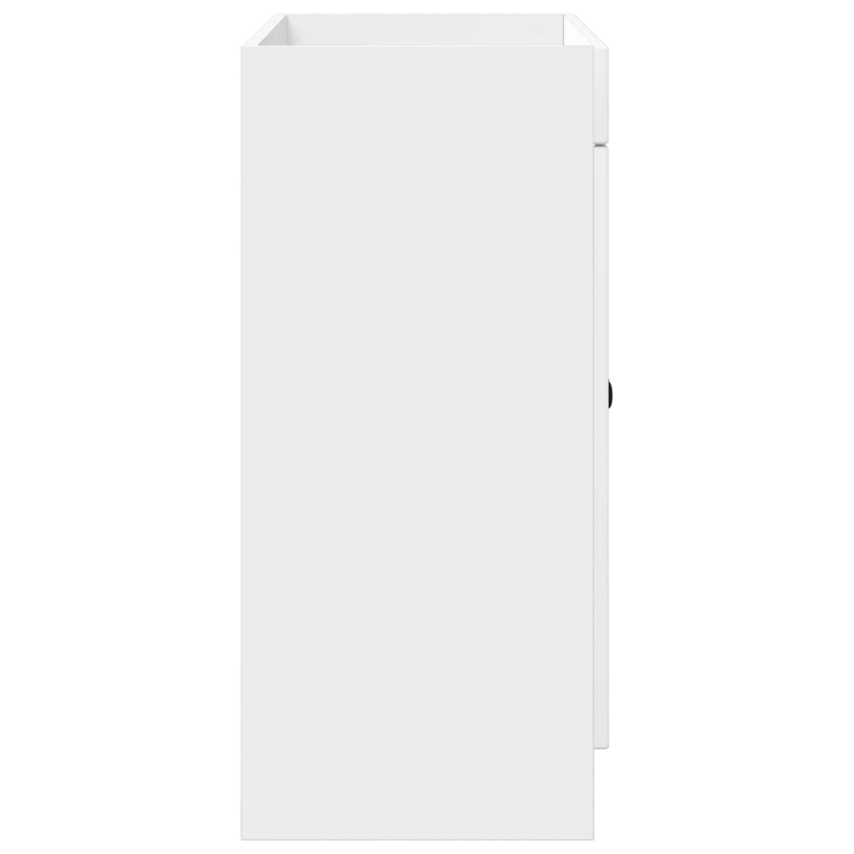 Ormarić ispod umivaonika Bijela visokog sjaja 56 x 37,5 x 81 cm
