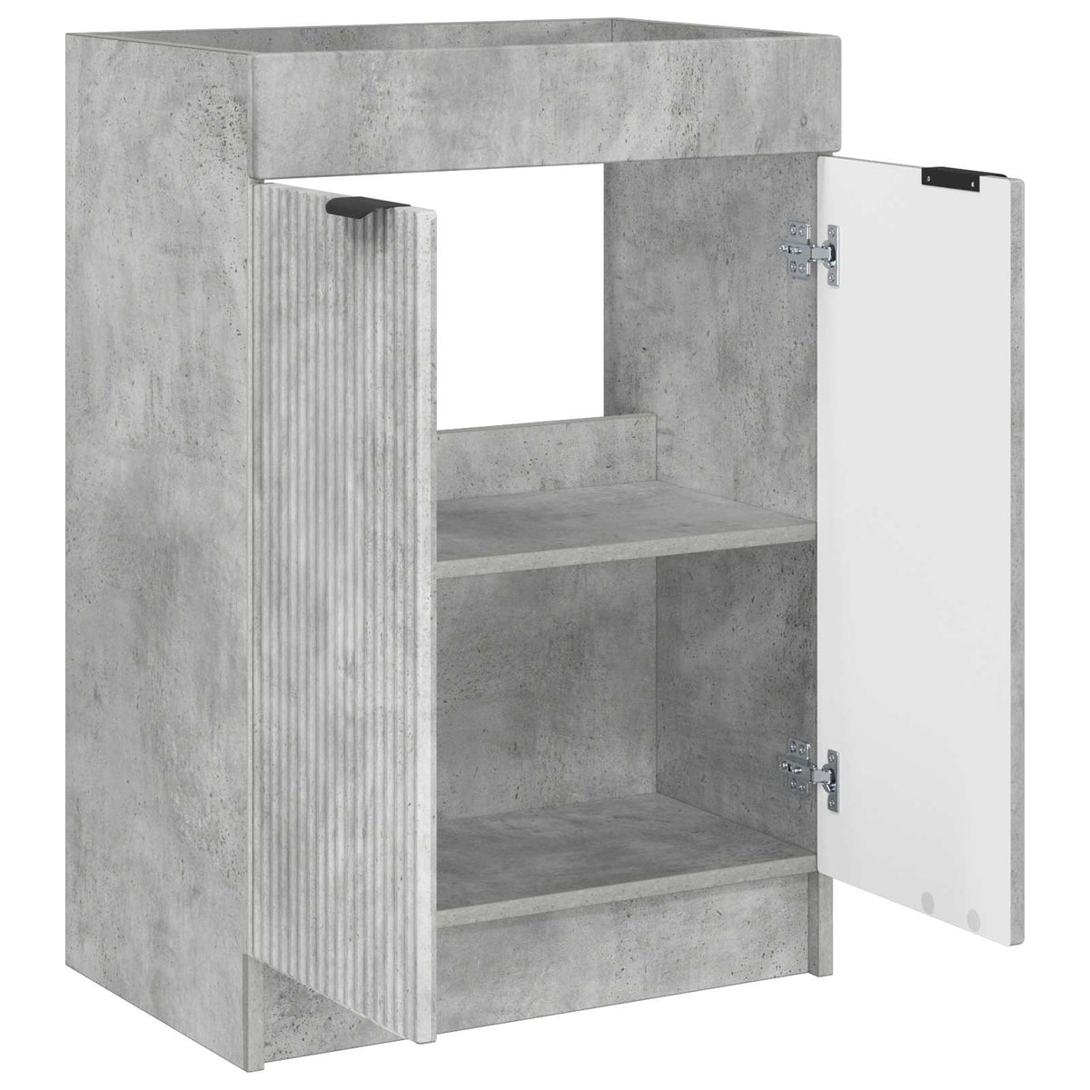 Ormarić ispod umivaonika Betonska siva 78,5 x 37,5 x 81 cm