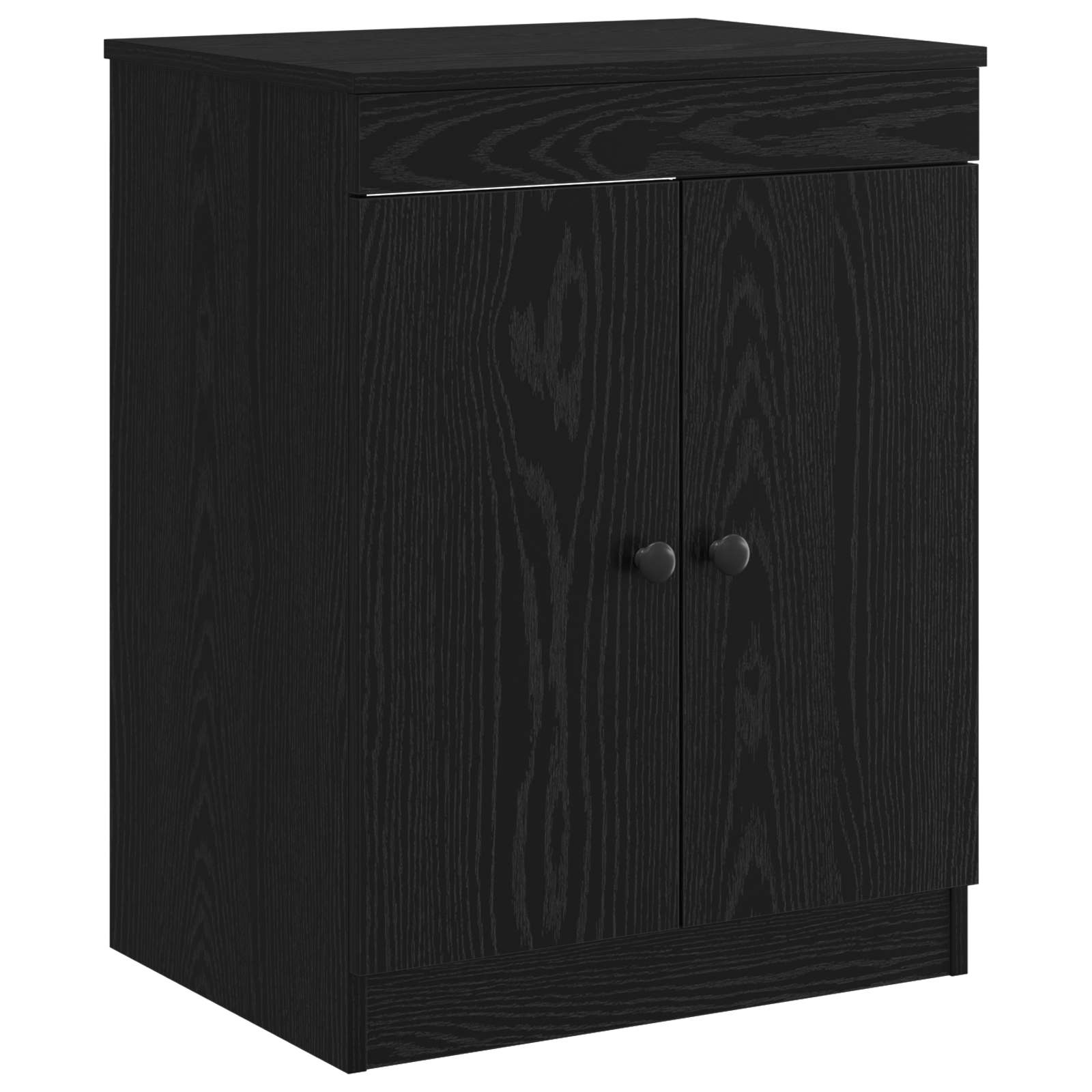 Kupaonski ormar Crna 54 x 41 x 70 cm Konstruirano drvo