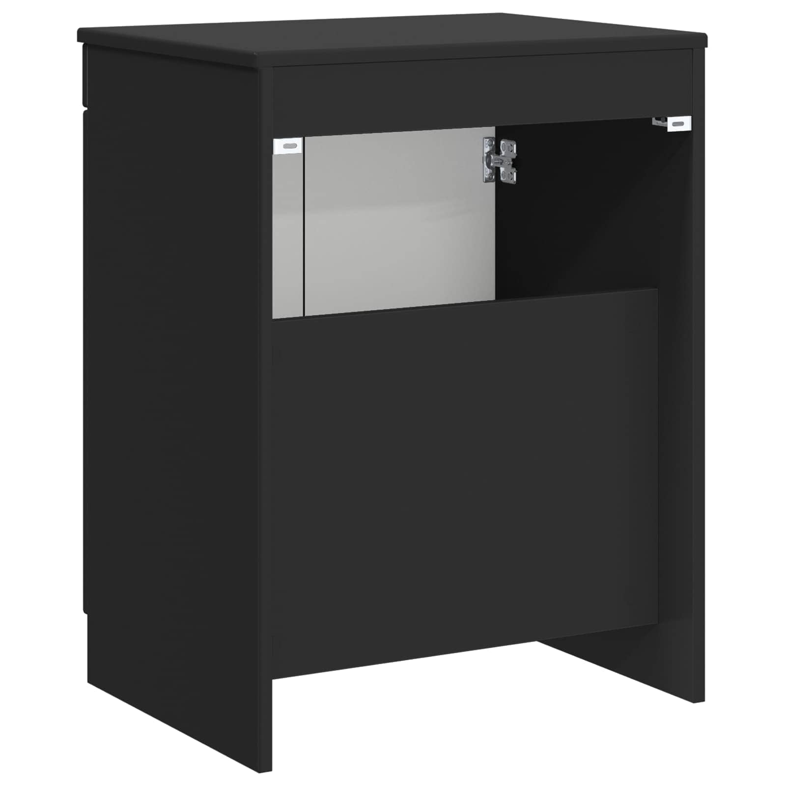 Kupaonski ormar Crna 54 x 41 x 70 cm Konstruirano drvo