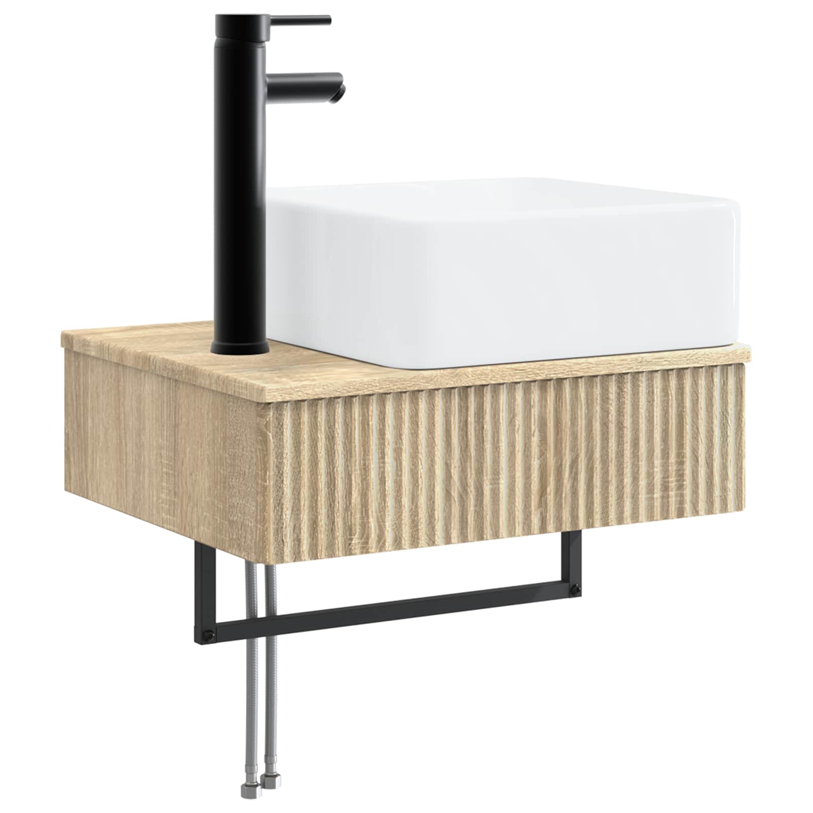 Zidni sudoper Hrast sonoma 50 x 41 x 39 cm Konstruirano drvo