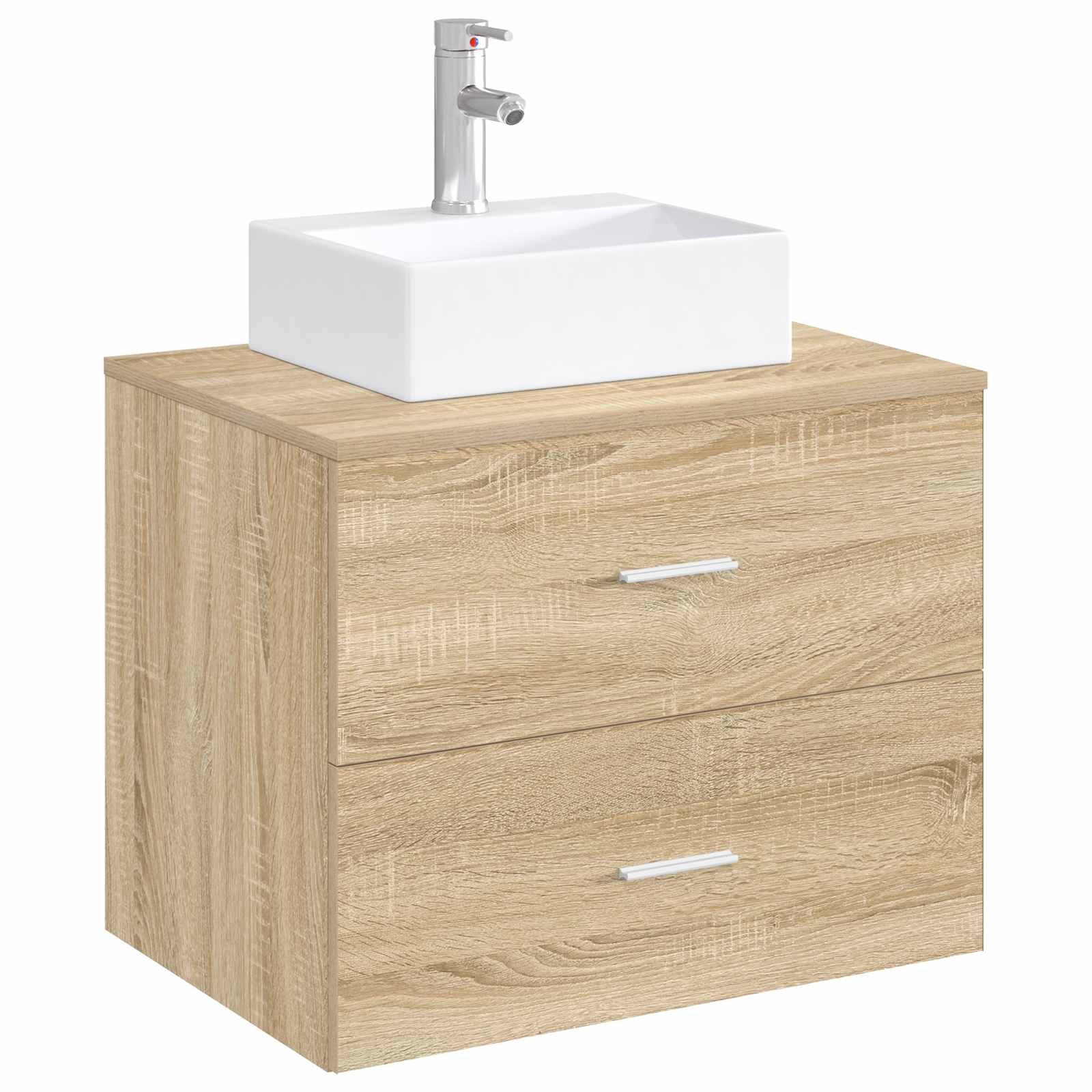 Umivaonik za kupaonicu Krom 39 x 30,5 x 12,5 cm Metal