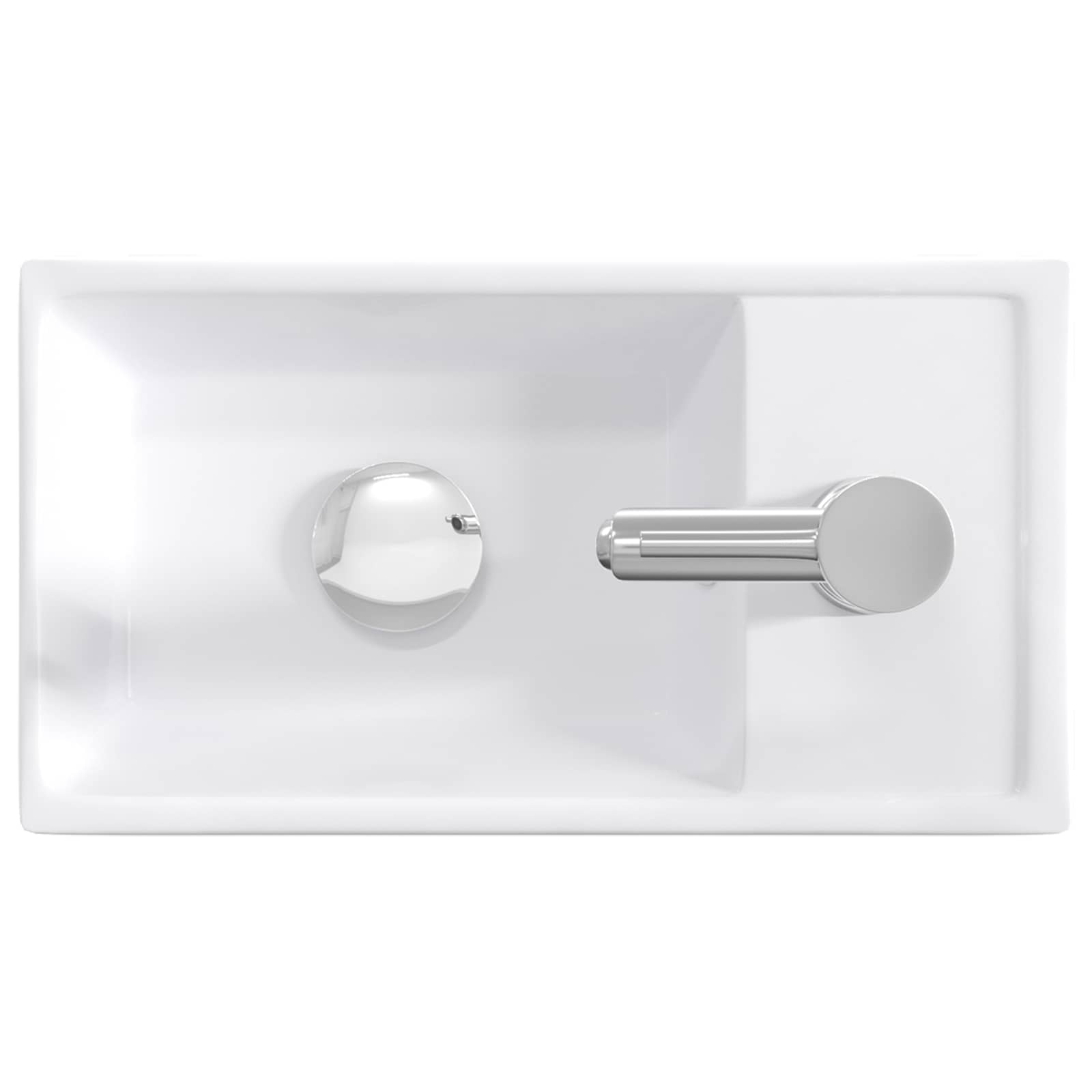 Umivaonik za kupaonicu Krom 40,5 x 22,5 x 11,5 cm Metal