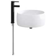 Umivaonik za kupaonicu Mat Crna 38,5 x 38,5 x 16 cm Metal