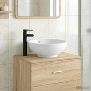 Umivaonik za kupaonicu Mat Crna 44 x 44 x 16 cm Metal