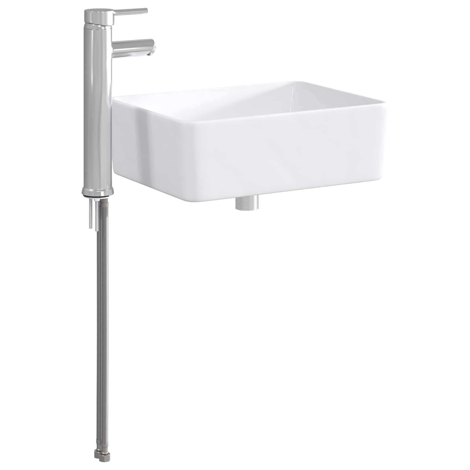 Umivaonik za kupaonicu Krom 40,5 x 30,5 x 13 cm Metal