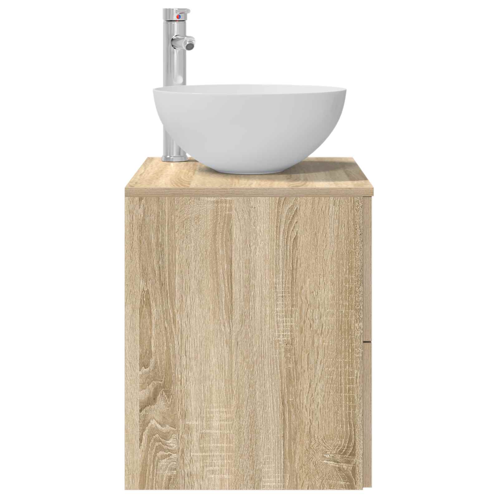 Umivaonik s policom Hrast sonoma 49,5 x 41 x 64,5 cm