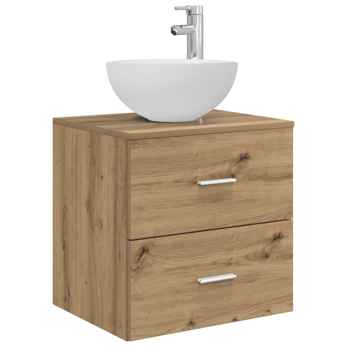 Umivaonik s policom Hrast artisan 49,5 x 41 x 64,5 cm