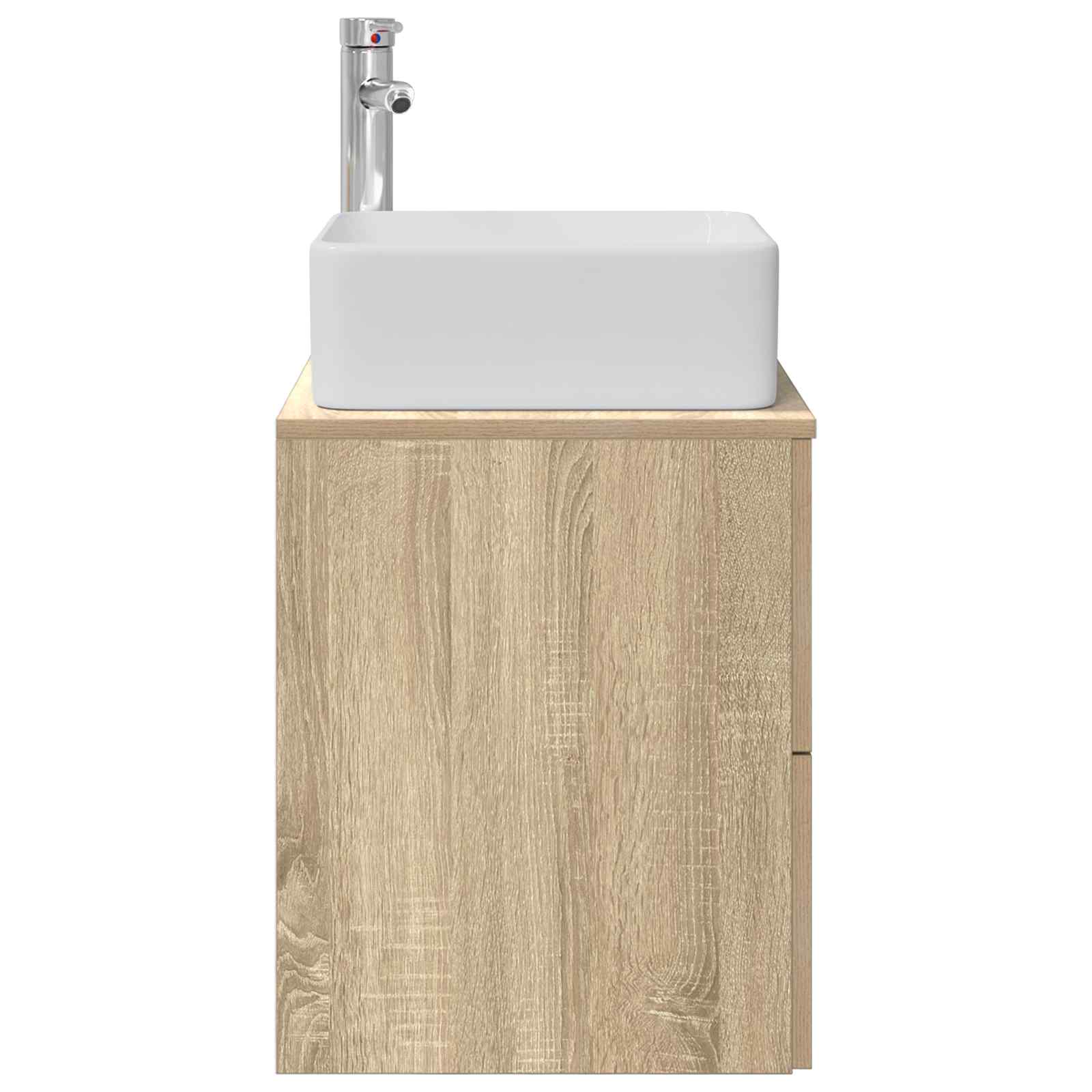 Umivaonik s policom Hrast sonoma 49,5 x 41 x 63 cm