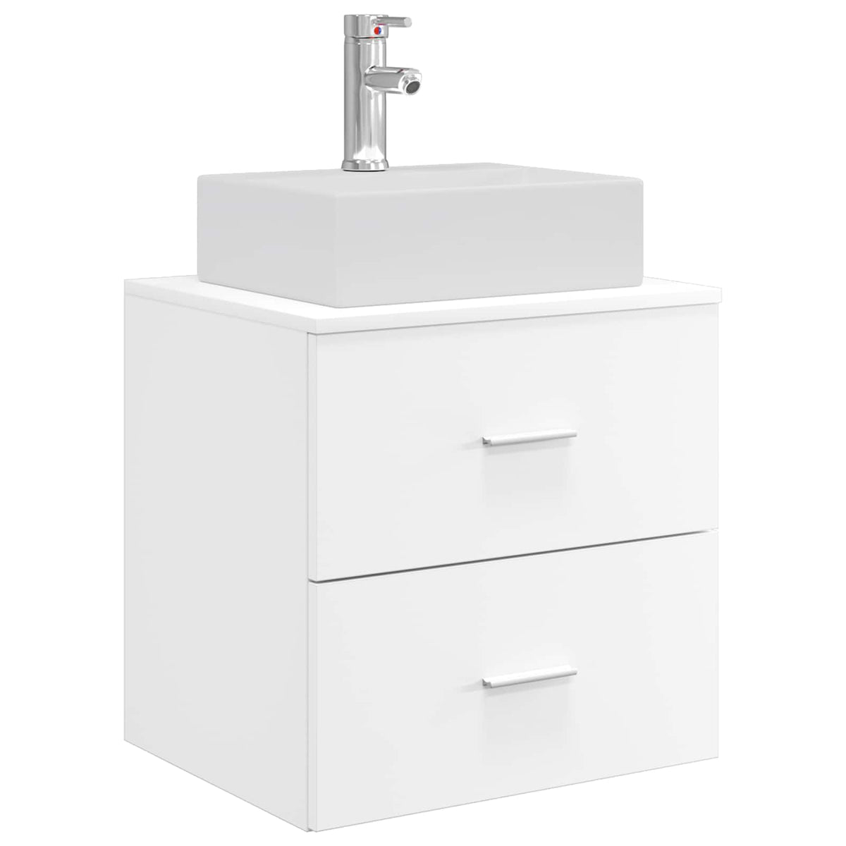 Umivaonik s policom Bijela 49,5 x 41 x 62,5 cm