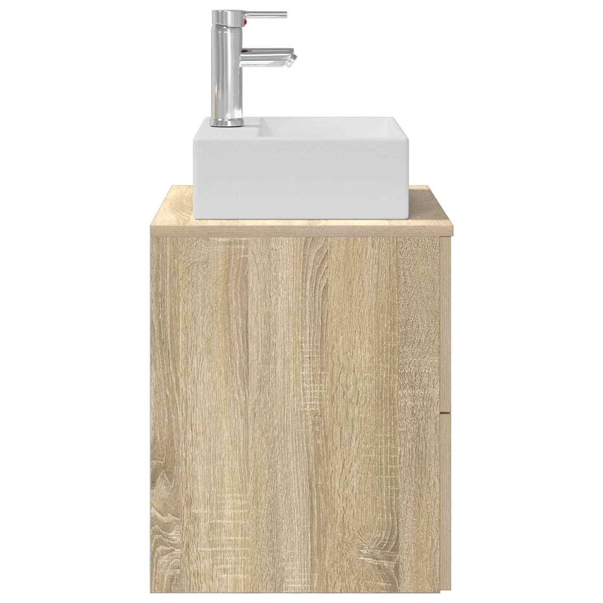 Umivaonik s policom Hrast sonoma 49,5 x 41 x 62,5 cm