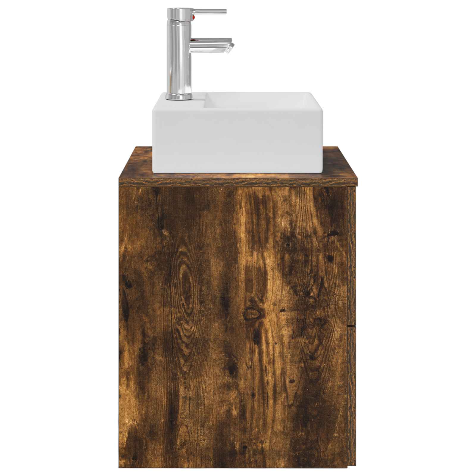 Umivaonik s policom Dimljeni hrast 49,5 x 41 x 62,5 cm