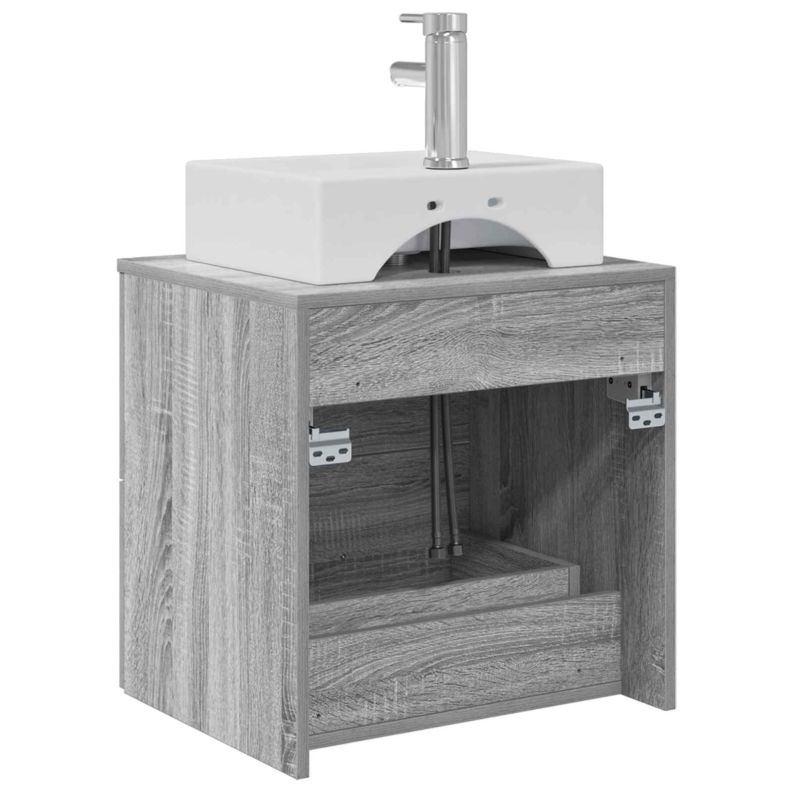 Umivaonik s policom Siva Sonoma 49,5 x 41 x 62,5 cm