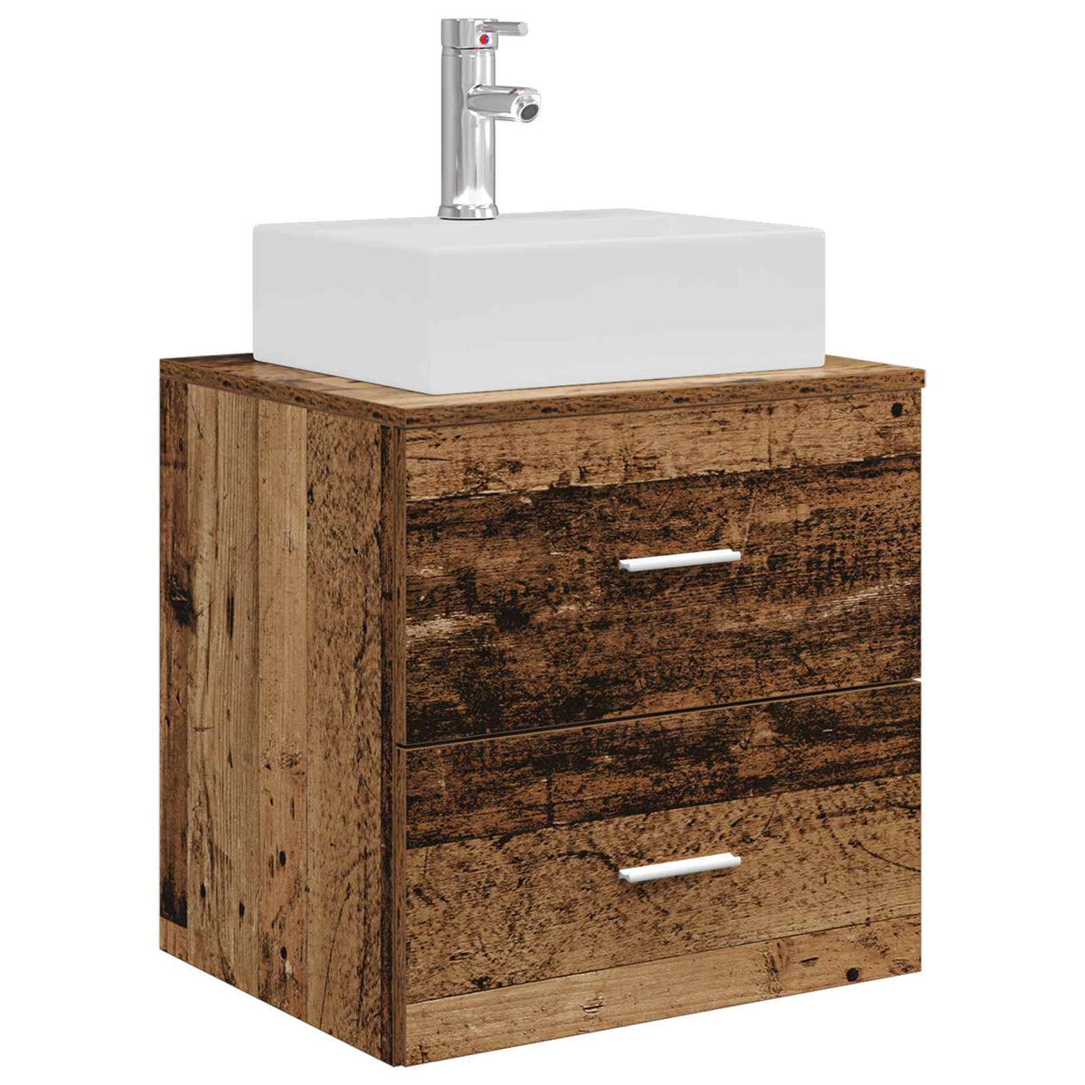 Umivaonik s policom Staro drvo 49,5 x 41 x 62,5 cm