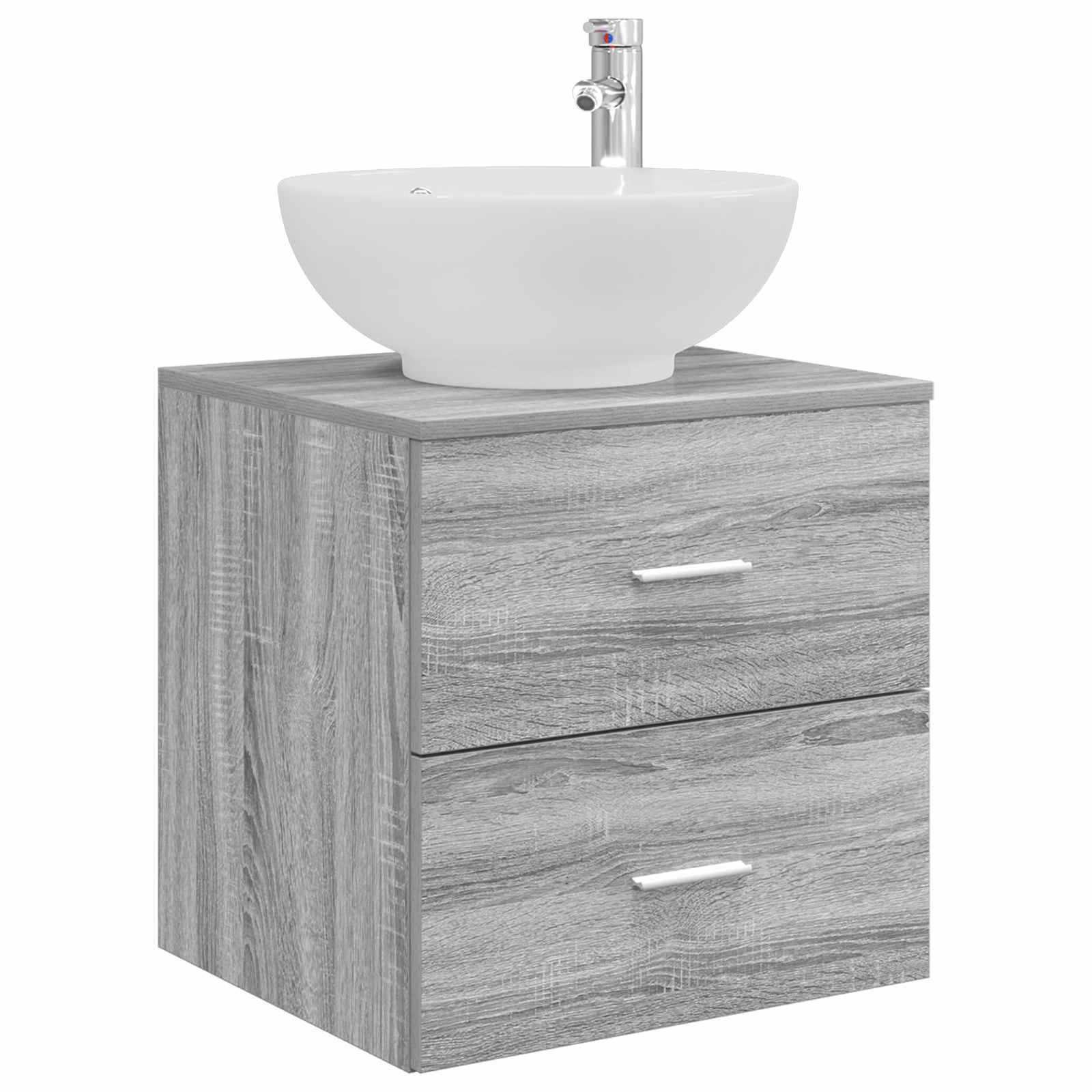 Umivaonik s policom Siva Sonoma 49,5 x 44,5 x 66,5 cm