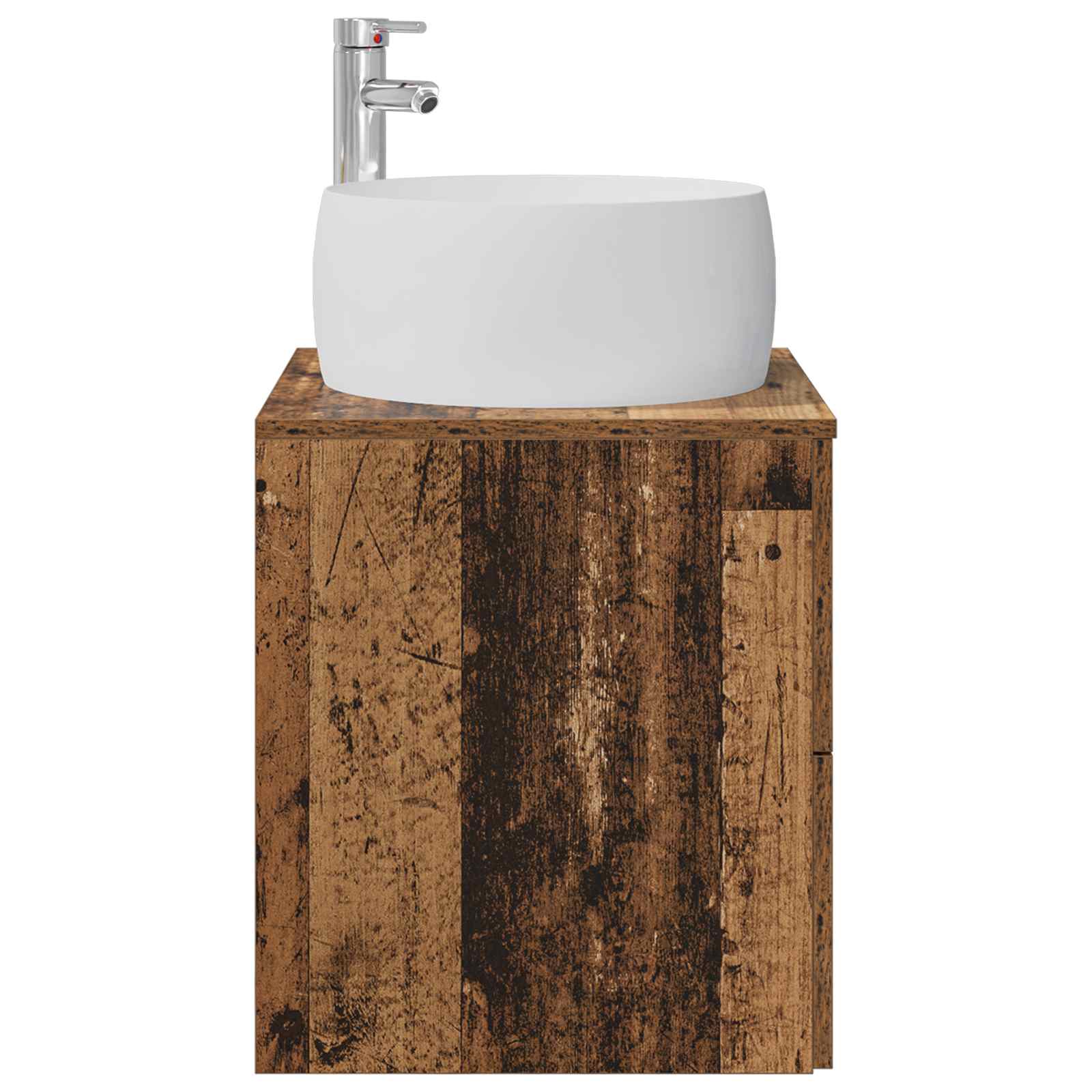 Umivaonik s policom Staro drvo 49,5 x 44,5 x 66 cm