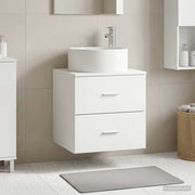Umivaonik s policom Bijela 49,5 x 44,5 x 65,5 cm