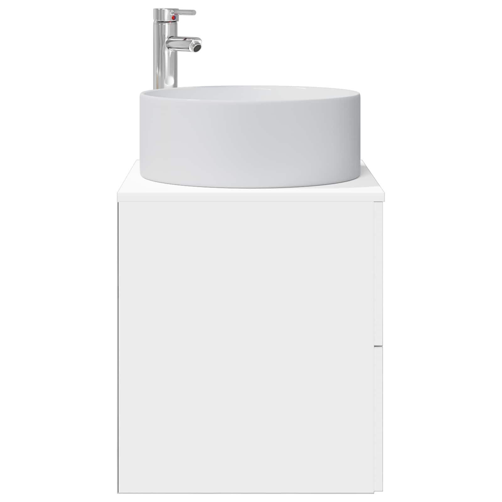 Umivaonik s policom Bijela 49,5 x 44,5 x 65,5 cm