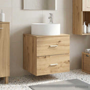 Umivaonik s policom Hrast artisan 49,5 x 44,5 x 65,5 cm