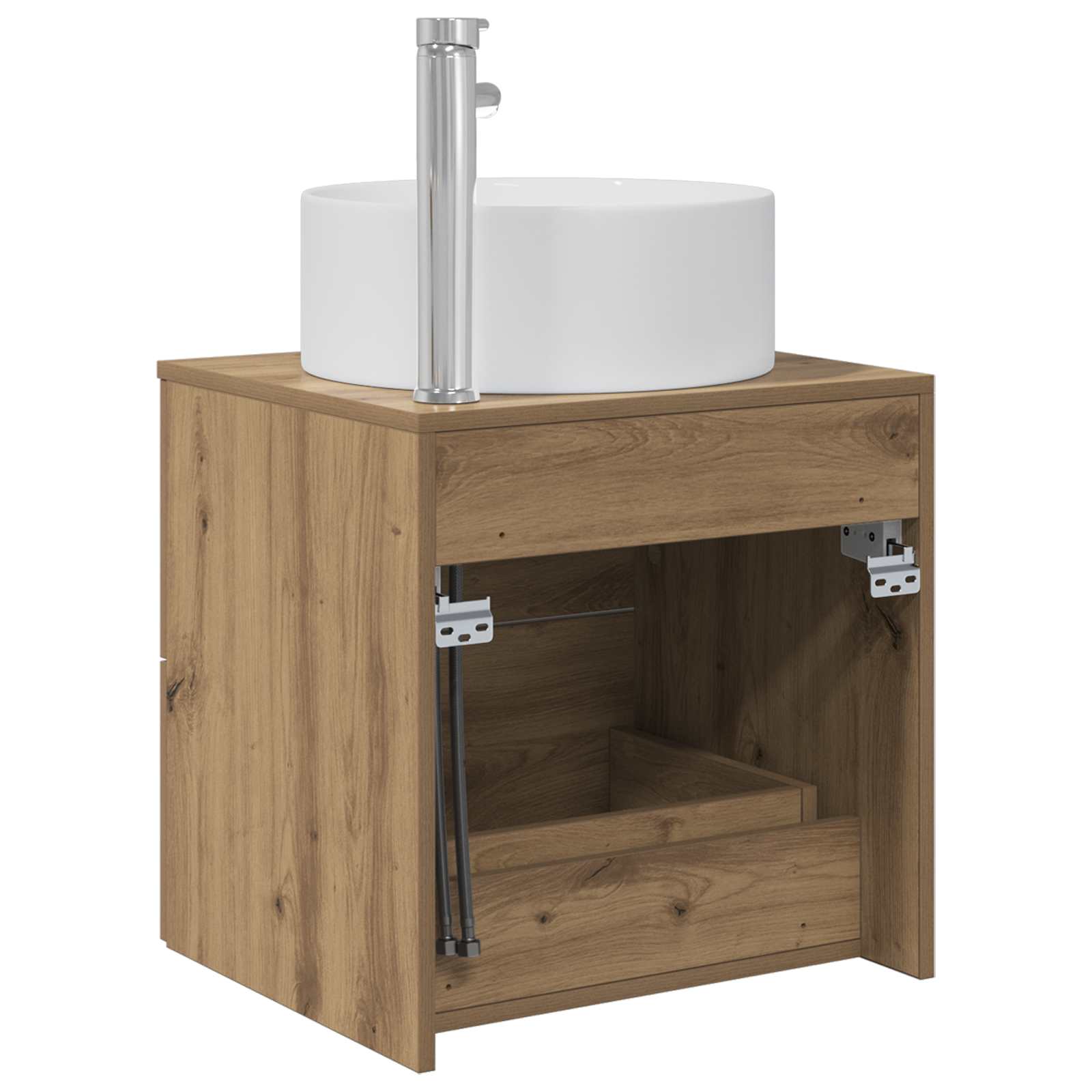 Umivaonik s policom Hrast artisan 49,5 x 44,5 x 65,5 cm