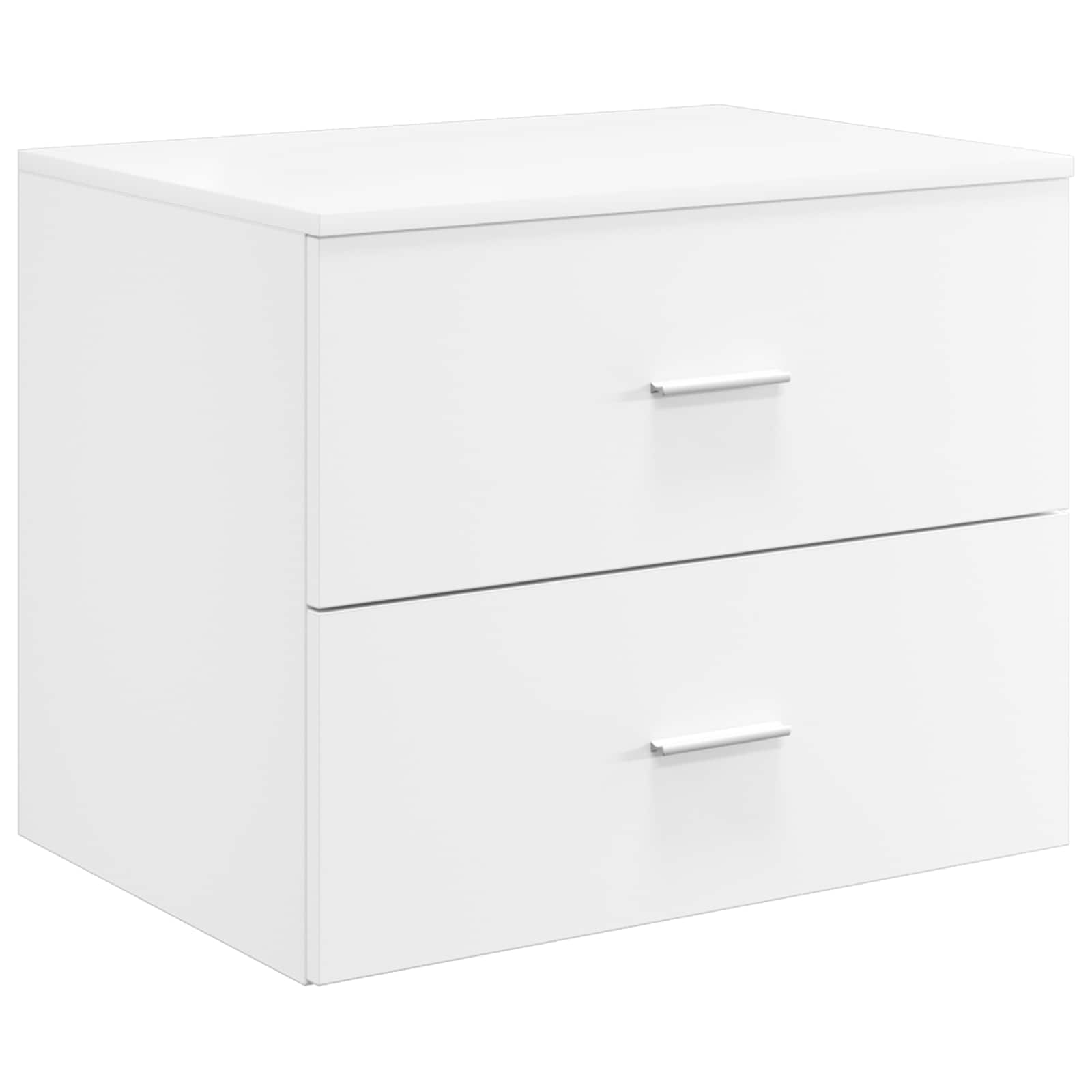 Ormar za kupaonicu montiran na zid Bijela 62,5 x 44,5 x 50 cm