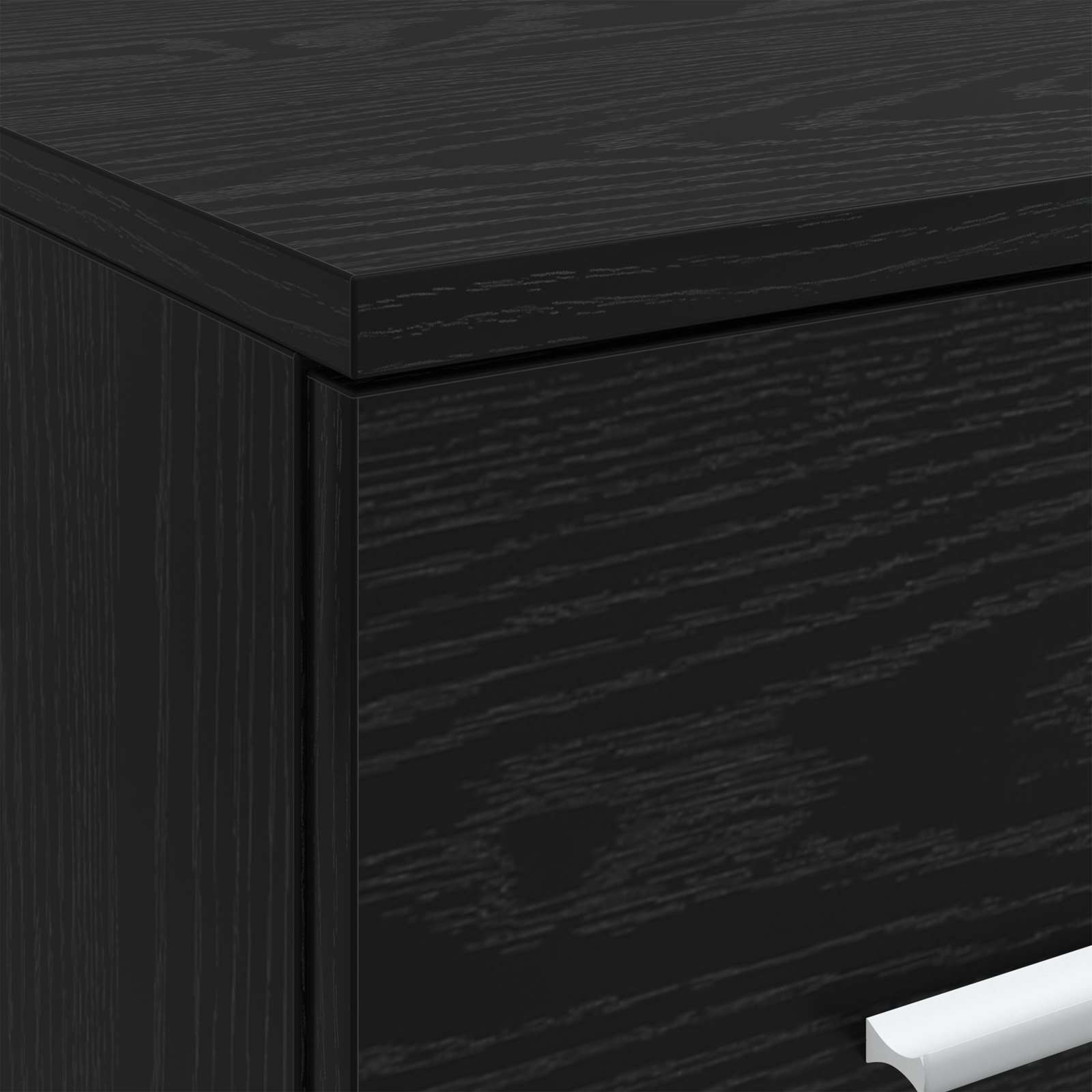 Kupaonski ormar između Crni hrast 30 x 44,5 x 50 cm