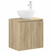Umivaonik s policom Hrast sonoma 49,5 x 35 x 63 cm