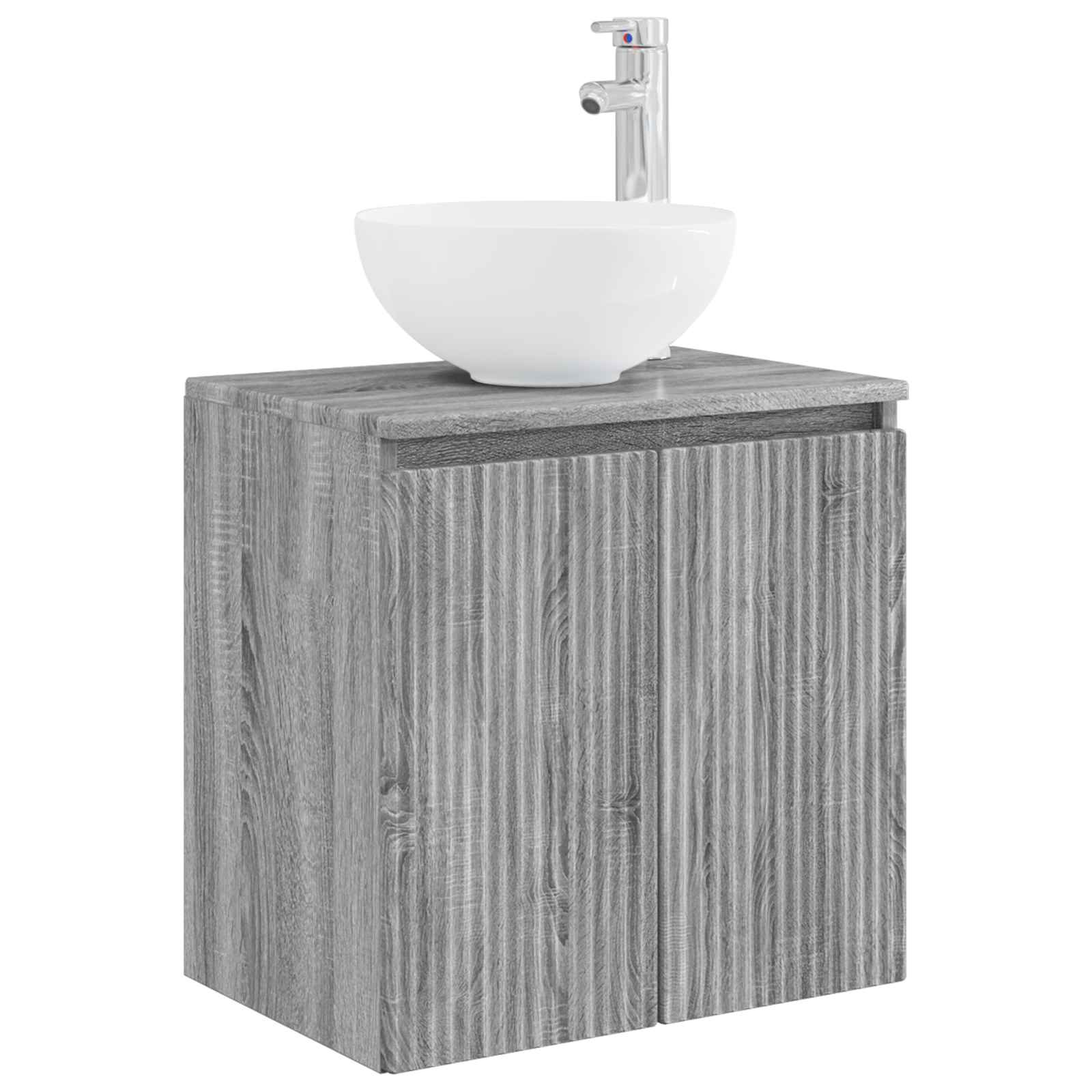 Umivaonik s policom Siva Sonoma 49,5 x 35 x 63 cm