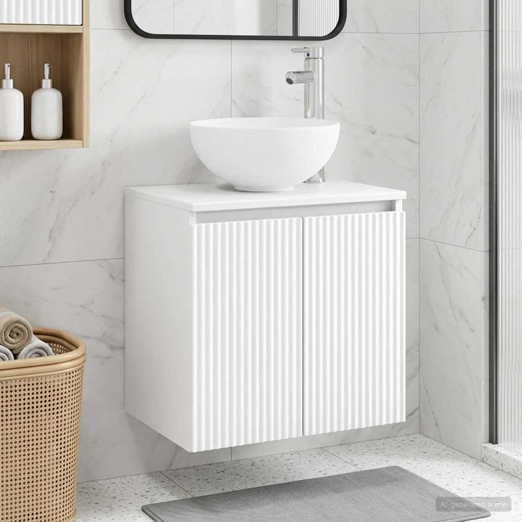 Umivaonik s policom Bijela 49,5 x 41 x 64,5 cm