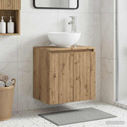 Umivaonik s policom Hrast artisan 49,5 x 41 x 64,5 cm