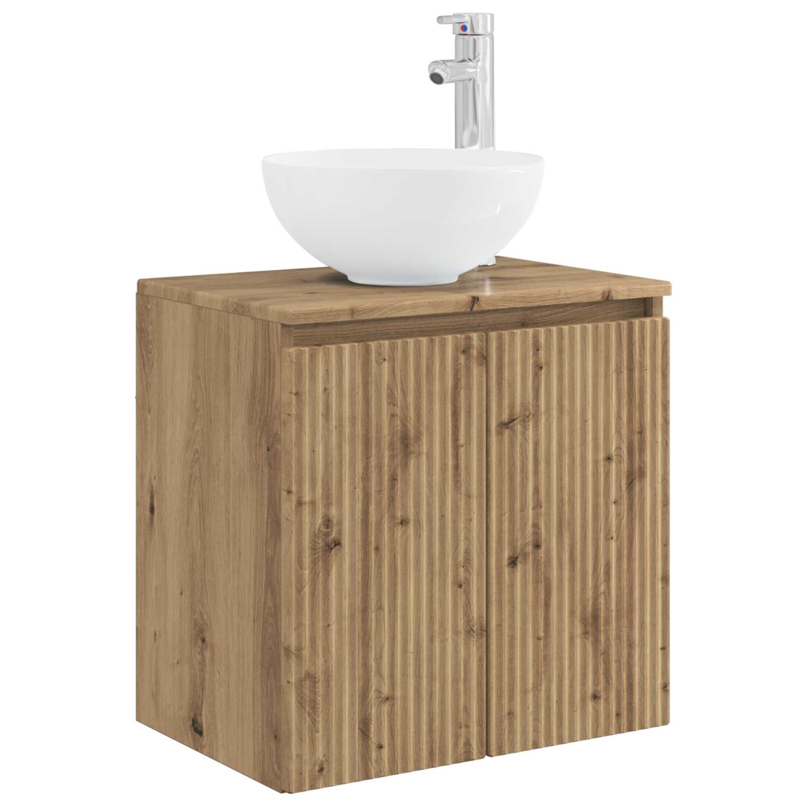 Umivaonik s policom Hrast artisan 49,5 x 41 x 64,5 cm