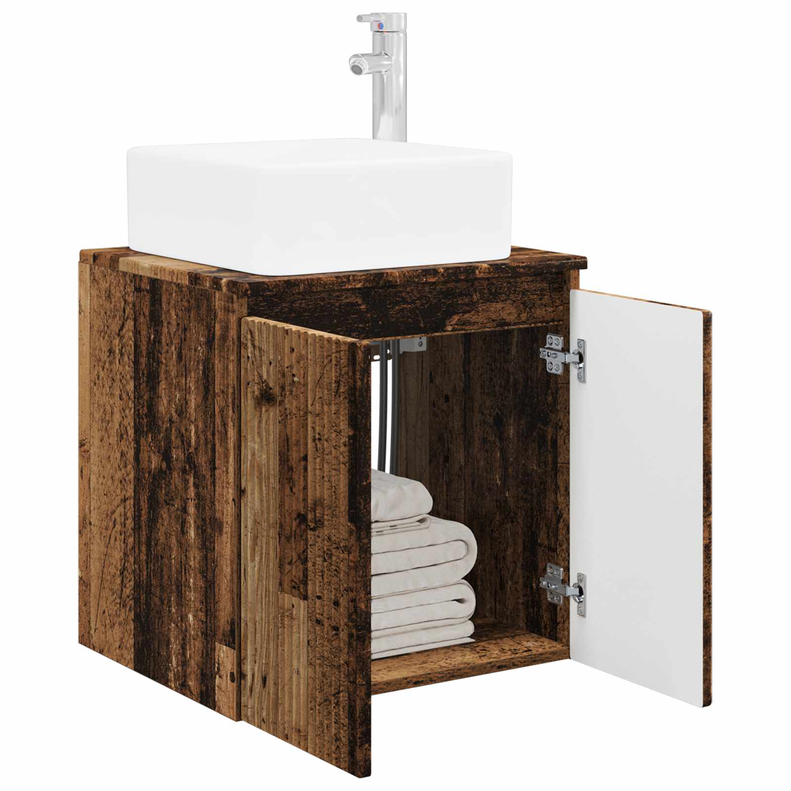 Umivaonik s policom Staro drvo 49,5 x 41 x 63 cm