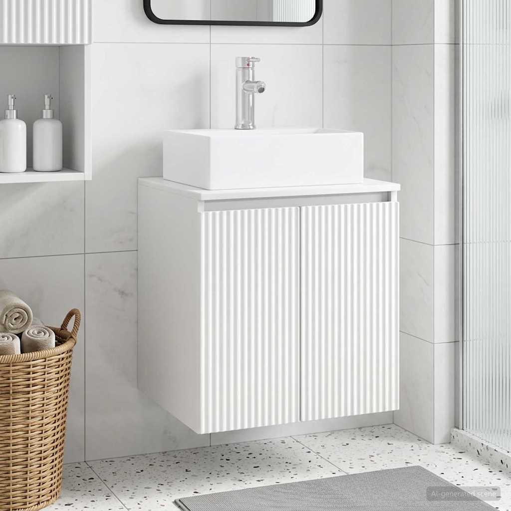 Umivaonik s policom Bijela 49,5 x 41 x 62,5 cm