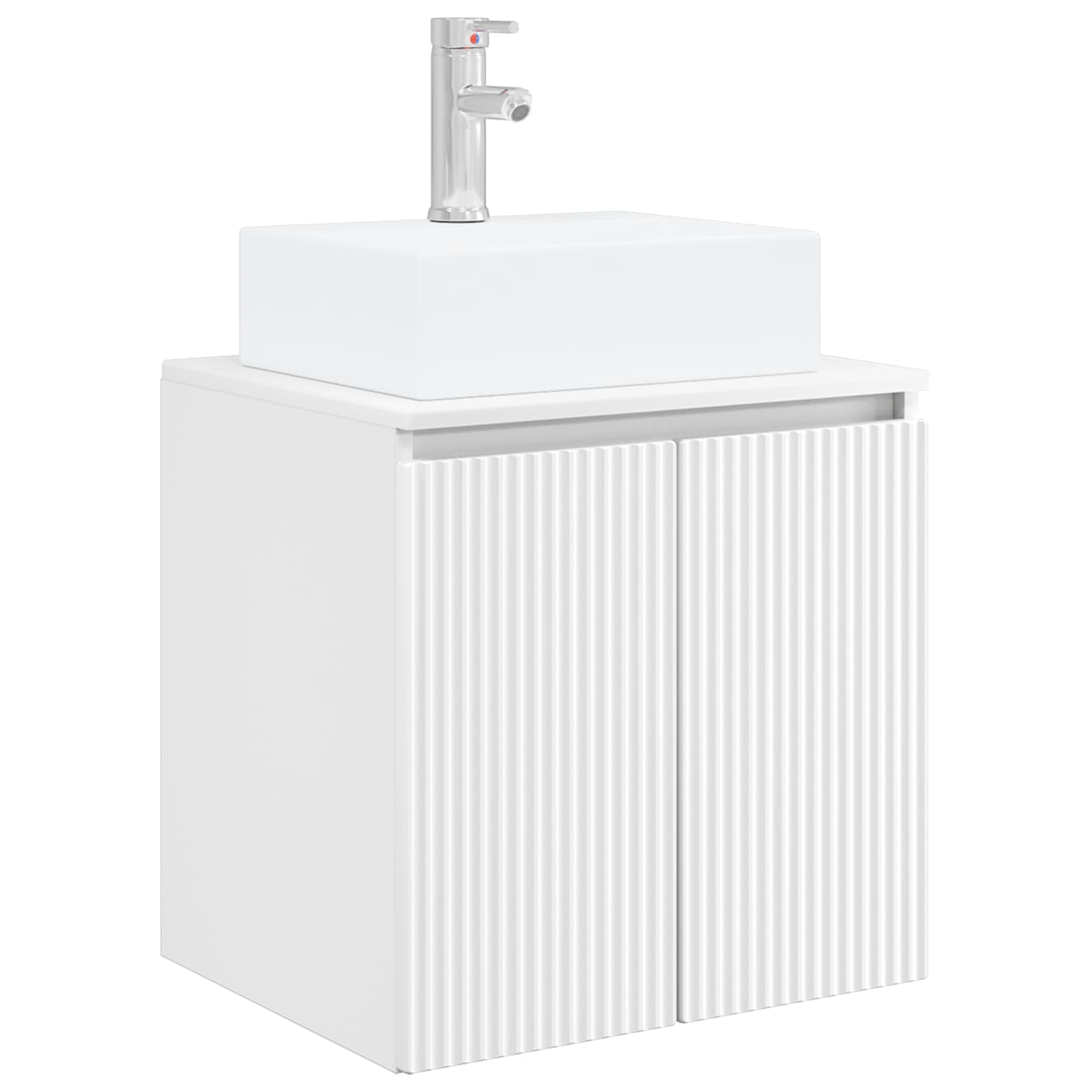 Umivaonik s policom Bijela 49,5 x 41 x 62,5 cm