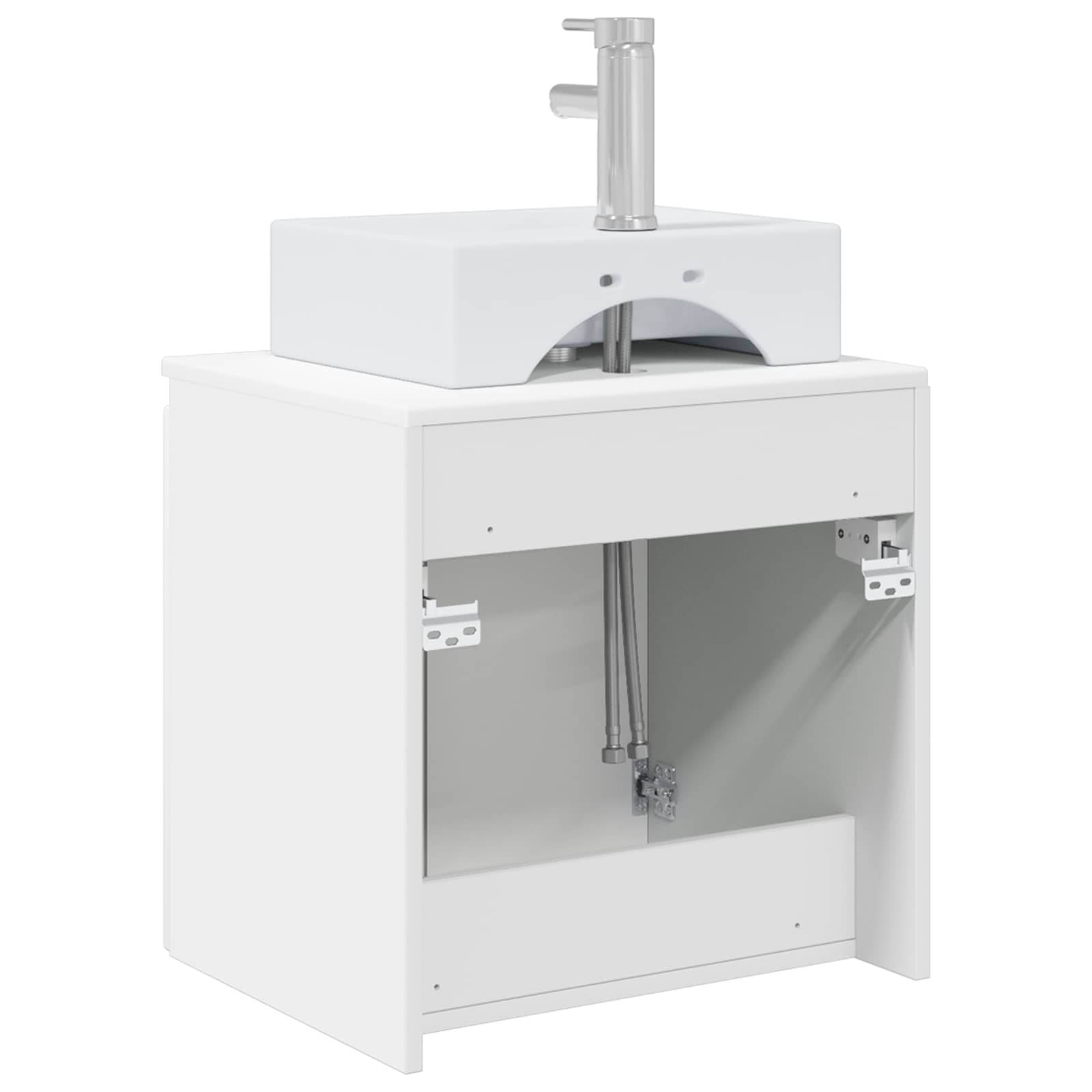 Umivaonik s policom Bijela 49,5 x 41 x 62,5 cm