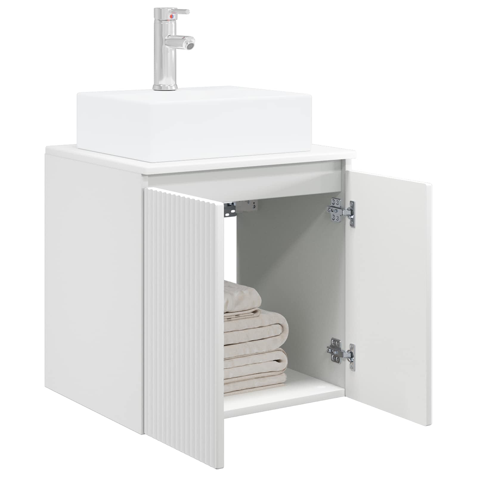 Umivaonik s policom Bijela 49,5 x 41 x 62,5 cm