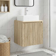 Umivaonik s policom Hrast sonoma 49,5 x 41 x 62,5 cm